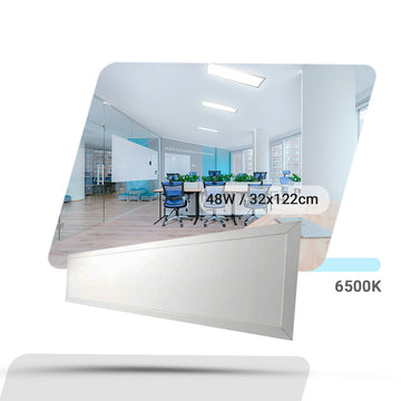 Painel Led 32x122 48w Embutir Retangular Luminária